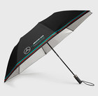 Official Mercedes Amg Petronas Motorsport F1 Compact Umbrella Black