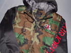 Nike Air Jordan Camouflage Insulated Puffer Hooded Jacket Boy s Youth Medium