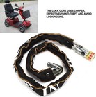 Bike Lock Heavy Duty  Bicyclelock Anti Theft Motorcycle Mobility Scooter Chain L