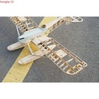 Rc German Brandenburg W29 Seaplane Balsa Wood Fixed   wing Airplane Model Kit Diy