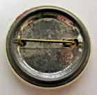 Vintage Santa s Good Conduct Pin Pinback Round Pin Button Christmas Claus