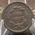 1840 Braided Hair Large Cent  Large Date N-9 Variety  Good Detail free Shipping 
