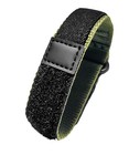 Military Green Nylon Watch Strap 13   16mm Hook   Loop     Fits Timex Weekender