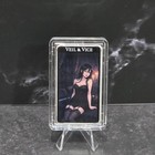 Heavy Silver Plated 1 Oz  999 Copper Art Bar Cathedral Cutie Veil   Vice  50
