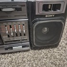 Sony Cfs-1000 Vintage 80 s Stereo Am fm Radio Cassette Boombox Detachable Works