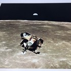 Vintage Nasa Apollo  11 Mission Moon  Official Lithograph poster 16x20 1969