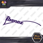 Compatible With Ibanez Guitars Wave Logo Musical Vinyl Decals Stickers