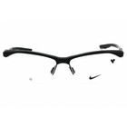 Nike Men s Eyeglasses Matte Black Cat Eye Half Rim Frame Nike 7401 001