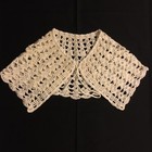 Vintage Crochet Collar Accessory 