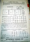  lovely Vtg 1960s Dress Butterick Sewing Pattern 16 36