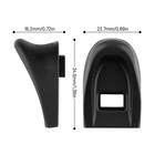 Fits S w Bodyguard 2 0   10-round Magazine Pinky Extension - Black  factory Mag 