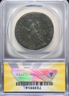 Ad 115-116 Roman Trajan  98-117  Ae Sestertius Rome Mint  Tooled Vf 30   h707