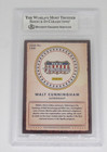 Walt Cunningham Nasa Apollo 7 Astronaut Signed Autographed Bas Beckett Panini