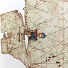 Italy   Europe 1500s Sailing Chart Map Nautical Navigation Vtg Print 18 5 X 13