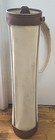 Vintage Clark Professional Golf Bag Carrying Bag Made Of Leather And Canvas 