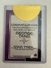 2007 Star Trek Movies Autograph 9 Case Incentive George Takei Limited Autograph