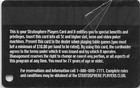Stratosphere Casino - Las Vegas  Nv - 7th Issue Slot Card  Lucky1