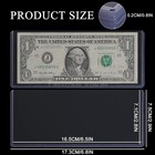 50x Currency Holders Semi Rigid Regular Vinyl Sleeves For Banknotes Dollar Bill
