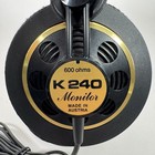 Akg K240 Monitor 600 Ohm Vintage Studio Headphones Made In Austria Tested