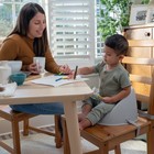 Clean Baby Booster Seat Feeding Chair - Grey