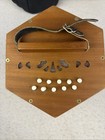 Lantan Concertina 20 Button Made In Russia Red green Bellows W  Case  Booklet
