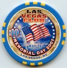  10 Las Vegas Club Memorial Day Le Chip Downtown Las Vegas 2001 Obsolete