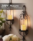 Homemory 24pack Flickering Flameless Votive Candles200 hour Electric Fake Can   
