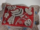 Iroquois Seneca Beaded Pillow W  Bird  Tuscarora Wny