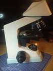 Nikon Eclipse E100 Upright Compound Light Binocular Microscope With 4 Objectives