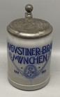    Merkelbach Brewery Augustiner Br  u Munich Art Nouveau 0 4 L Lidded Beer Stein