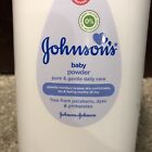 Johnson s Baby Powder Silky Soft Skin W  Talc  Hypoallergenic  17 6oz  500g 