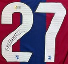 Fc Barcelona Lamine Yamal Signed Rookie Soccer Jersey Bas Beckett Witnessed Ls