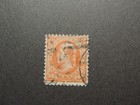 Us Stamp   Scott  260    1894 50c  Thomas Jefferson  Orange  Unwm  Perf 12  Vf