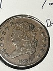 1829 Half Cent Vf Details 