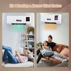 2in1 Portable Air Conditioner And Electric Heater For Room Heating And Cooling