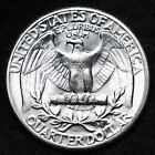 Uncirculated Unc Ms 1943 Washington Silver Quarter Free Shipping