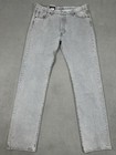 Levis 501 Original Fit Jeans Men   s 36x36 Straight Leg Button Fly Grey  79 50