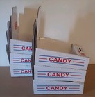 Lots 6x Honor Candy Boxes Display Donation Lollipops Money Coins Busines Route
