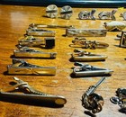 Vintage Cufflink  Tie Clip  Tie Pin Lot Of 36   Swank Krementz