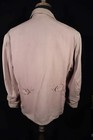 Vintage 1950 s Hercules Brown Vintage Long Heavy Gabardine Jacket  Size Large