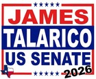 James Talarico Texas Us Senate 2026 Race Red White   Blue Yard Sign With H Stake