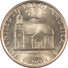 1936 Delaware Commemorative Half Dollar - Pcgs Ms-65