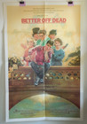 Better Off Dead Original One Sheet Movie Poster 27x41 John Cusack Struzan 1985