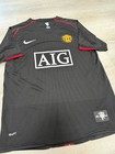 Cristiano Ronaldo Signed Manchester United  7 Jersey Beckett Authenticated Coa