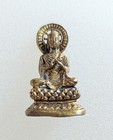 Lp Buddhist Phra Rare Pendant Merit Old Buddha Amulet Wealth Thai Talisman  b049