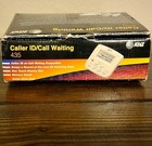 At t 435 Caller Id Display Box Call Waiting 50-history Dove Gray W  Adapter