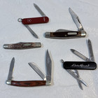 Grandpa Junk Drawer Vintage Lot Knives Boy Scouts Collar Stays Military Klein