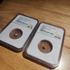 India Gold Fanam 2 Coin Set Ms62   Au58