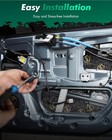 Front Left Power Window Regulator Without Motor For Bmw 525i 528i 530i 540i M5 9