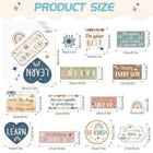 Bulletin Board Decorations Positive Affirmation Poster Cutouts Boho Rainbow B   